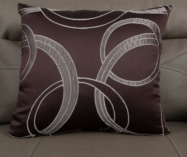 18 x 18 Luna Espresso Pillow Ascot Enterprises, Inc.
