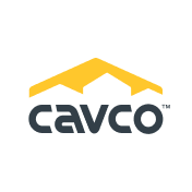 Cavco logo with a yellow roof-like design above the brand name.