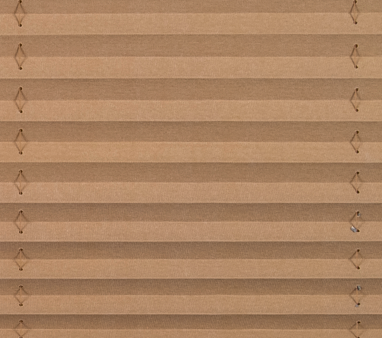Close-up of a brown woven blind texture