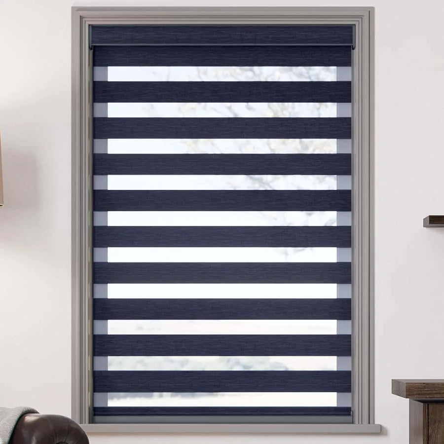 Black Zebra Cordless Blinds