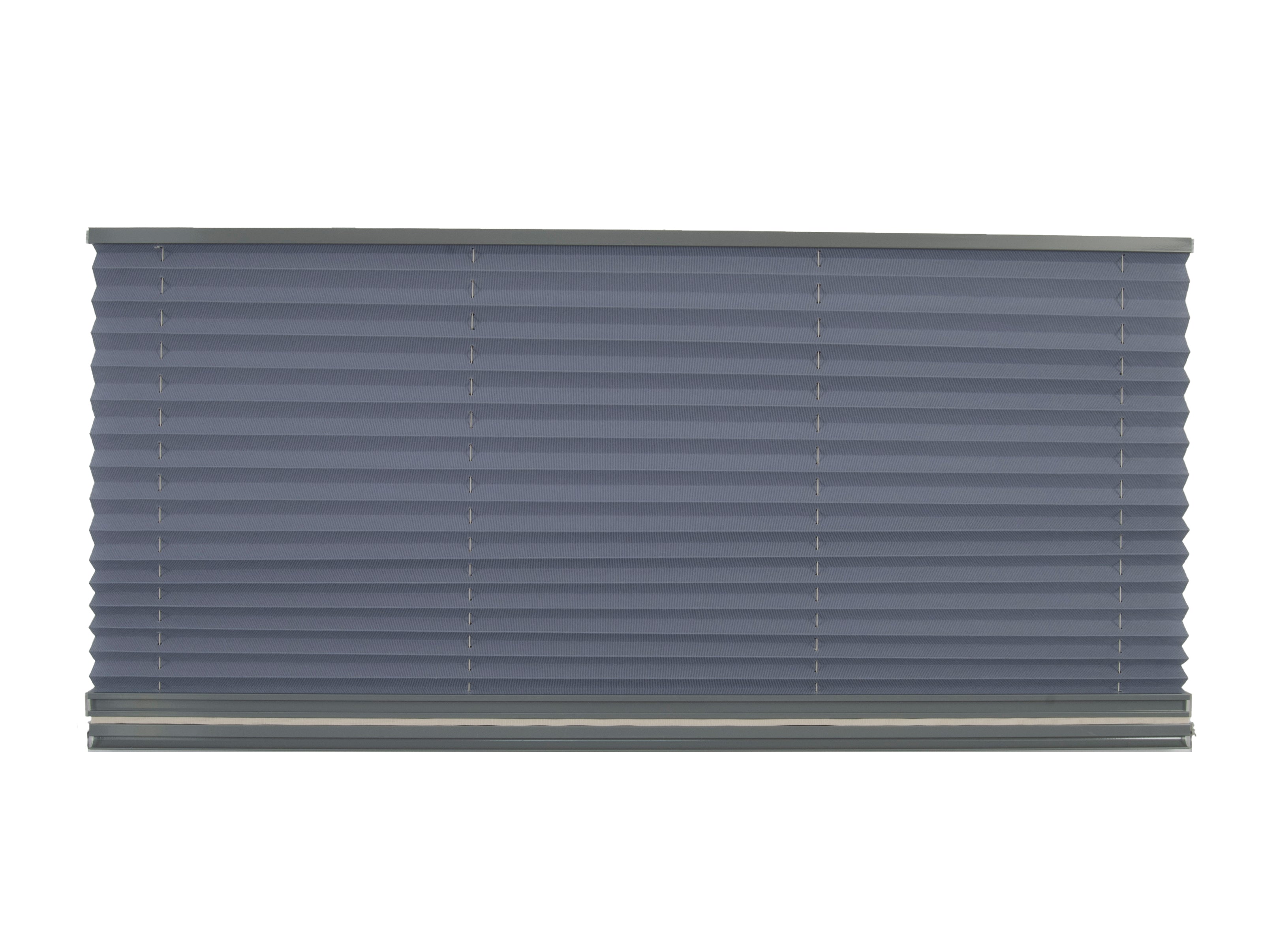 Pleated Day / Night Shade – Off White / Ash w/ Dusty Gray Rail